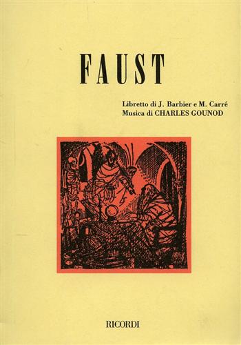 9788875922467-Faust. Dramma lirico in 5 atti.