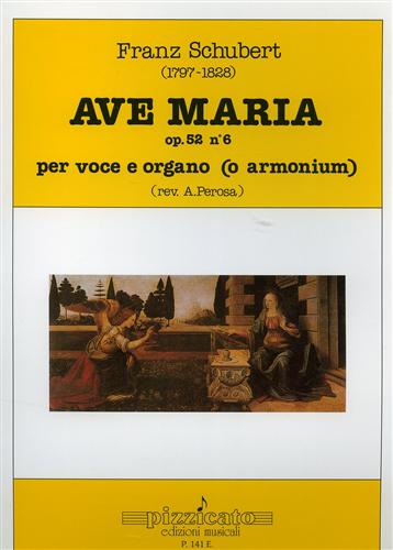 Ave Maria op.52  n.6 per voce e organi (o armonium).