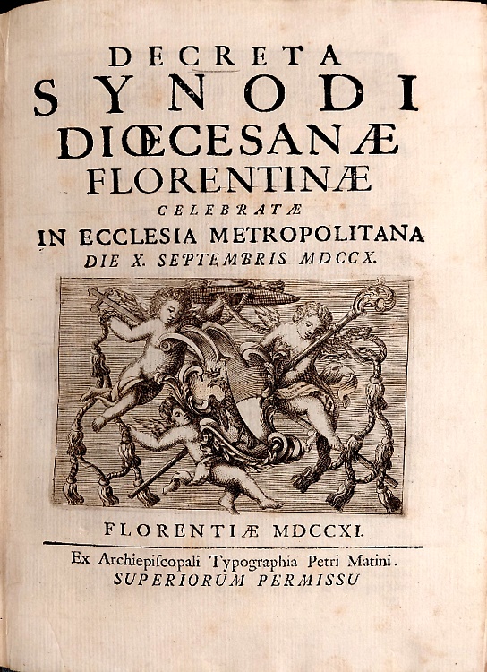 Decreta Synodi Dioecesanae Florentinae.