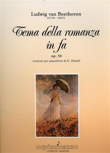 Tema della romanza in fa. op.50.