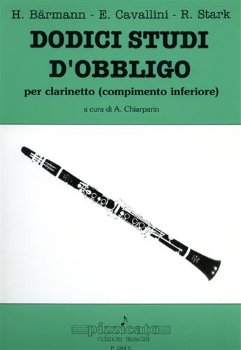 9788877362841-Dodici studi d'obbligo per clarinetto (compimento inferiore).