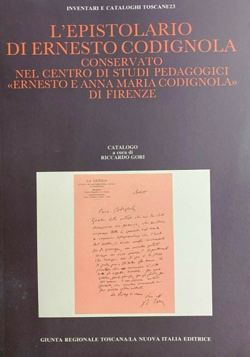 9788822124517-Epistolario di Ernesto Codignola conservato nel Centro di Studi pedagogici 