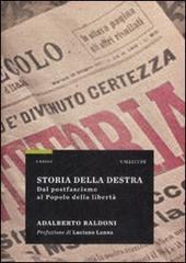 9788884271402-Storia della destra. Dal postfascismo al Popolo della libertà.