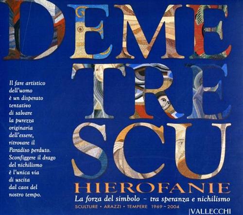 9788884271945-Hierofanie. La forza del simbolo tra speranza e nichilismo. Sculture Arazzi Temp