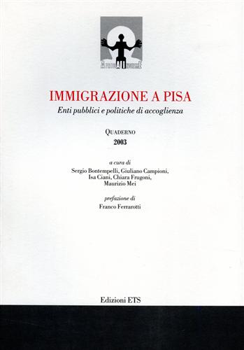 9788846707383-Immigrazione a Pisa. Enti pubblici e politiche di accoglienza.