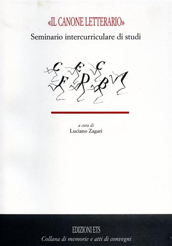 9788846712752-Il canone letterario. Seminario intercurriculare di studi.