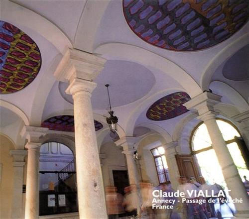 Claude Viallat. Annecy, Passage de l'Eveché, France.
