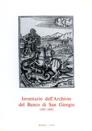 Inventario dell'Archivio del Banco di San Giorgio.1407-1805. vol.IV: Debito pubb