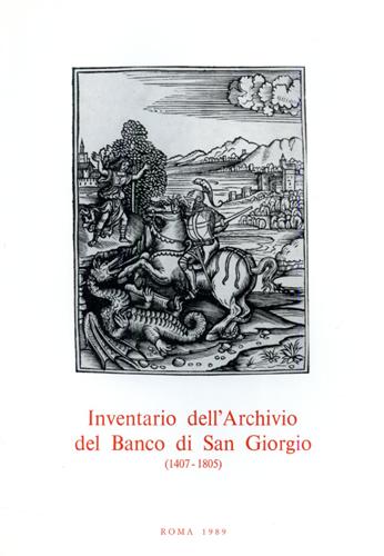 Inventario dell'Archivio del Banco di San Giorgio.1407-1805. vol.IV: Debito pubb