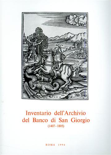 Inventario dell'Archivio del Banco di San Giorgio.1407-1805. vol.IV: Debito pubb