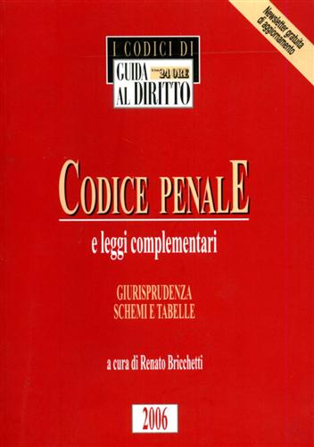 9788832457414-Codice penale e leggi complementari. Giurisprudenza Schemi e Tabelle.