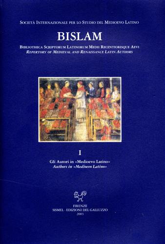 9788884500496-Bislam. Con CD-ROM. vol.1: Gli autori in «Medioevo latino».