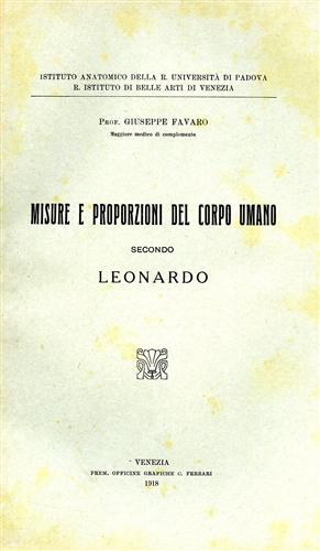 Misure e proporzioni del corpo umano secondo Leonardo.