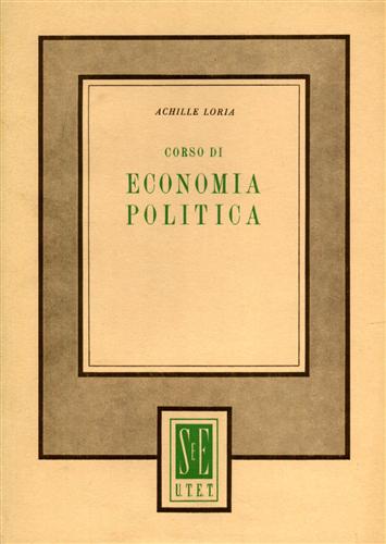 Corso di Economia Politica.