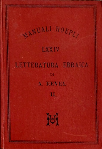 Letteratura ebraica. vol.II.