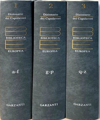 Dizionario dei capolavori.