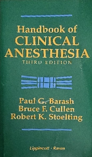 9780397587339-Handbook of Clinical Anesthesia.