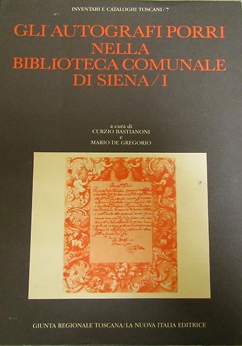 9788822120960-Gli autografi Porri della Biblioteca Comunale di Siena. Vol.I.