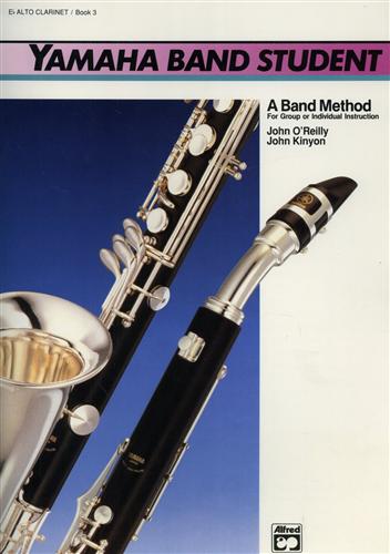 9780739020999-Yamaha Band Student. Book 3: E-Flat Alto Clarinet.