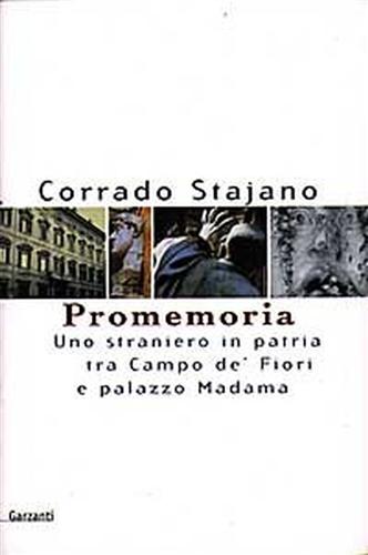 9788811739227-Promemoria. Uno straniero in patria tra Campo de' Fiori e Palazzo Madama.