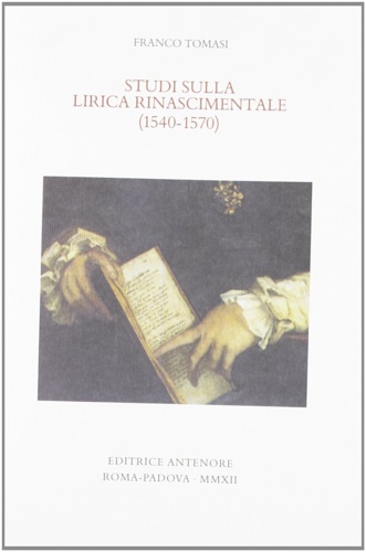 9788884556684-Studi sulla lirica rinascimentale (1540-1570).