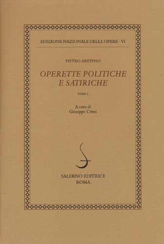 9788884028839-Operette politiche e satiriche. Tomo I.