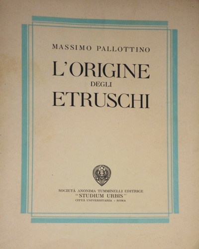 L'origine degli etruschi.