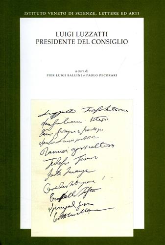 9788895996394-Luigi Luzzatti Presidente del Consiglio.