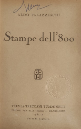 Stampe dell'800.