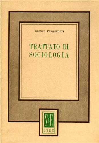 Trattato di Sociologia.