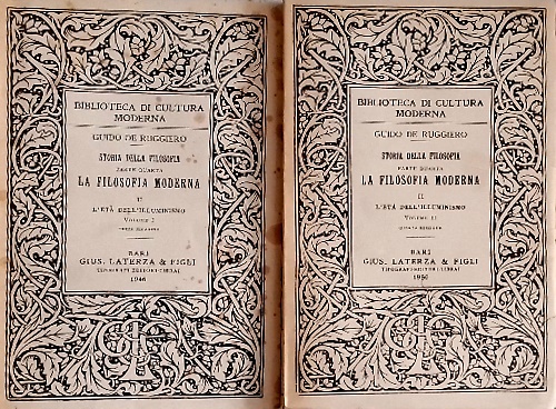 Storia della filosofia. Parte IV. La filosofia moderna. vol.II: L'età dell'Illum