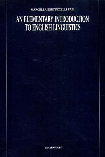 9788846703293-An Elementary Introduction to English Linguistics.
