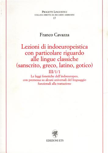 9788846715579-Lezioni di indoeuropeistica con particolare riguardo alle lingue classiche (sans