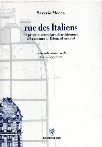 9788846704122-Rue des Italiens. Un progetto esemplare di architettura nel racconto di Edouard