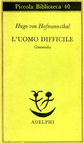 9788845901911-L'uomo difficile. Commedia.