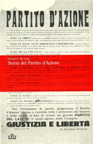 9788802073668-Storia del Partito d'Azione.