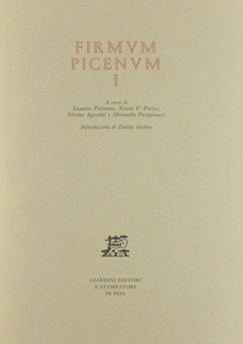 Firmum Picenum I.