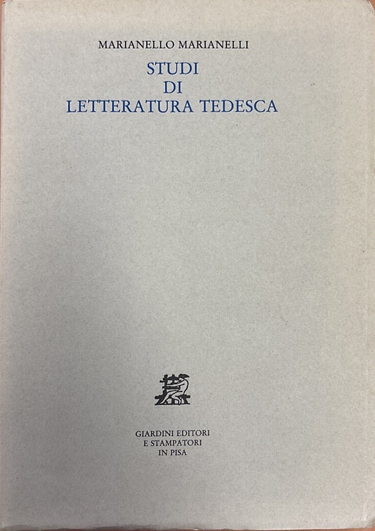 9788842712541-Studi di letteratura tedesca.