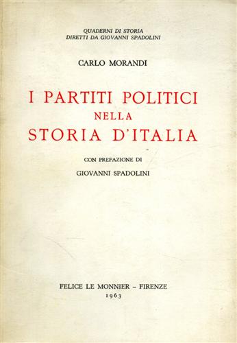 I partiti politici nella storia d'Italia.