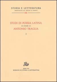9788884988928-Studi di poesia latina in onore di Antonio Traglia.