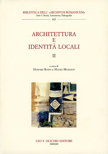 9788822263254-Architettura e identità locali. II.
