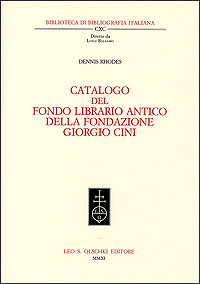 9788822259776-Catalogo del Fondo librario antico della Fondazione Giorgio Cini.