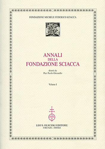 9788822261854-Annali della Fondazione Sciacca. Volume I.