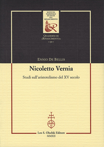 9788822262059-Nicoletto Vernia. Studi sull'aristotelismo del XV secolo.