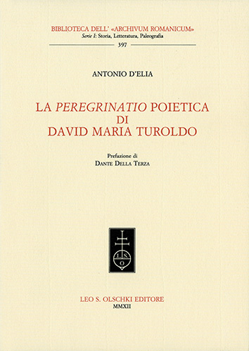 9788822261342-La peregrinatio poietica di David Maria Turoldo.