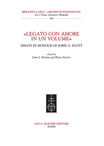 9788822261915-«Legato con amore in un volume». Essays in Honour of John A. Scott.