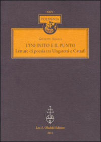 9788822261182-L'infinito e il punto. Letture di poesia tra Ungaretti e Cattafi.