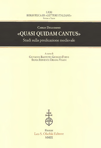 9788822258687-«Quasi quidam cantus». Studi sulla predicazione medievale.
