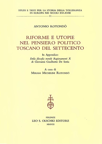 9788822257468-Riforme e utopie nel pensiero politico toscano del Settecento.