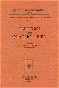 9788822257673-Edizione Nazionale del Carteggio Muratoriano. Carteggi con Quadrio ... Ripa.